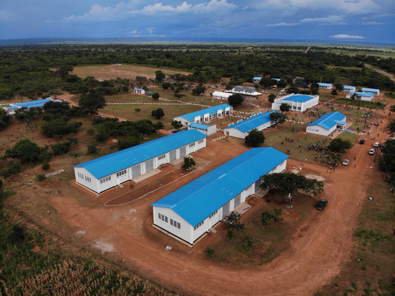 Community school complex in Zambia